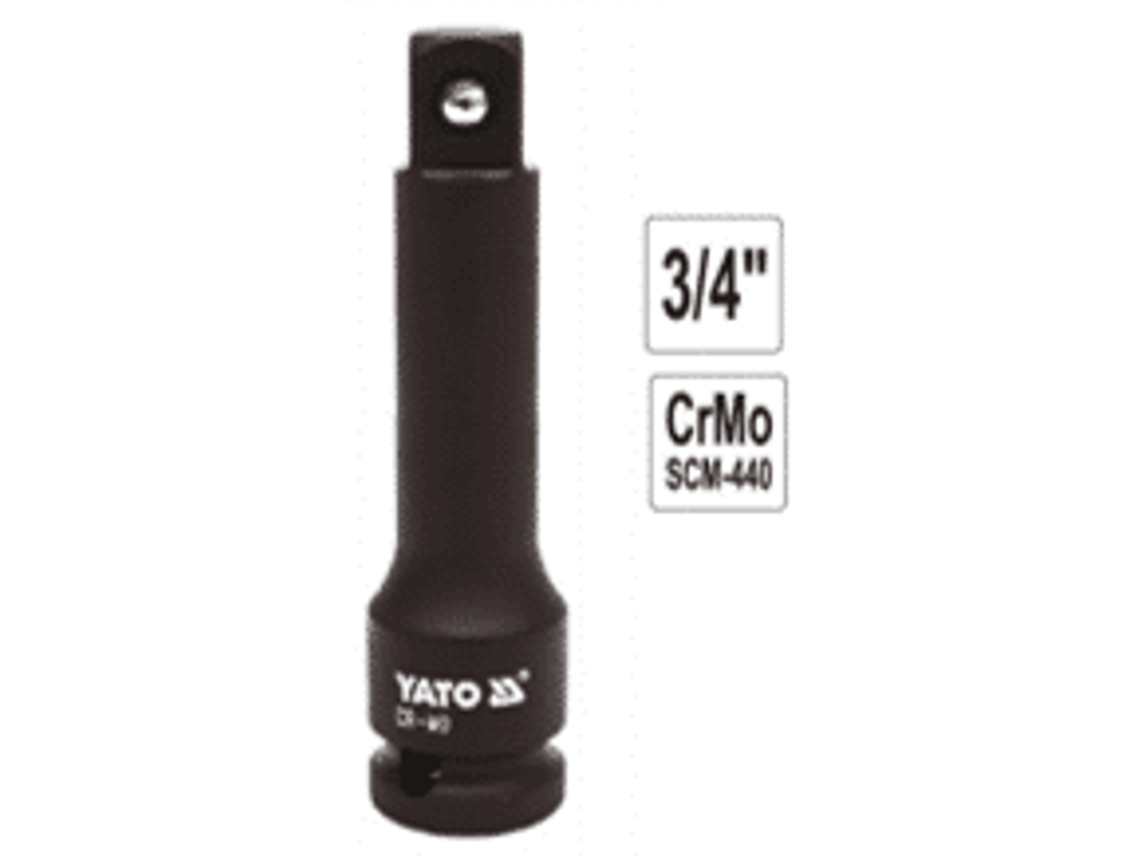 Extensión de impacto cuadrante de 3/4