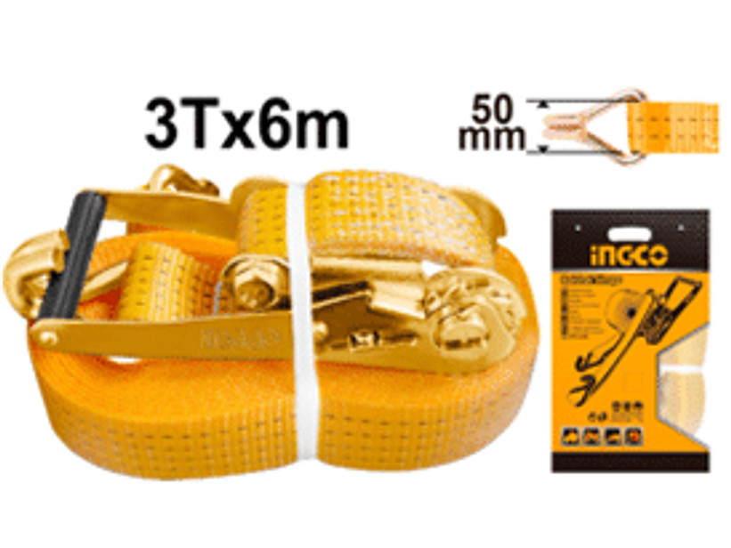 ESLINGA INGCO 6 MT X 50 MM CARGA MAXIMA 3