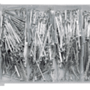 Display surtido de chavetas 555 unidades