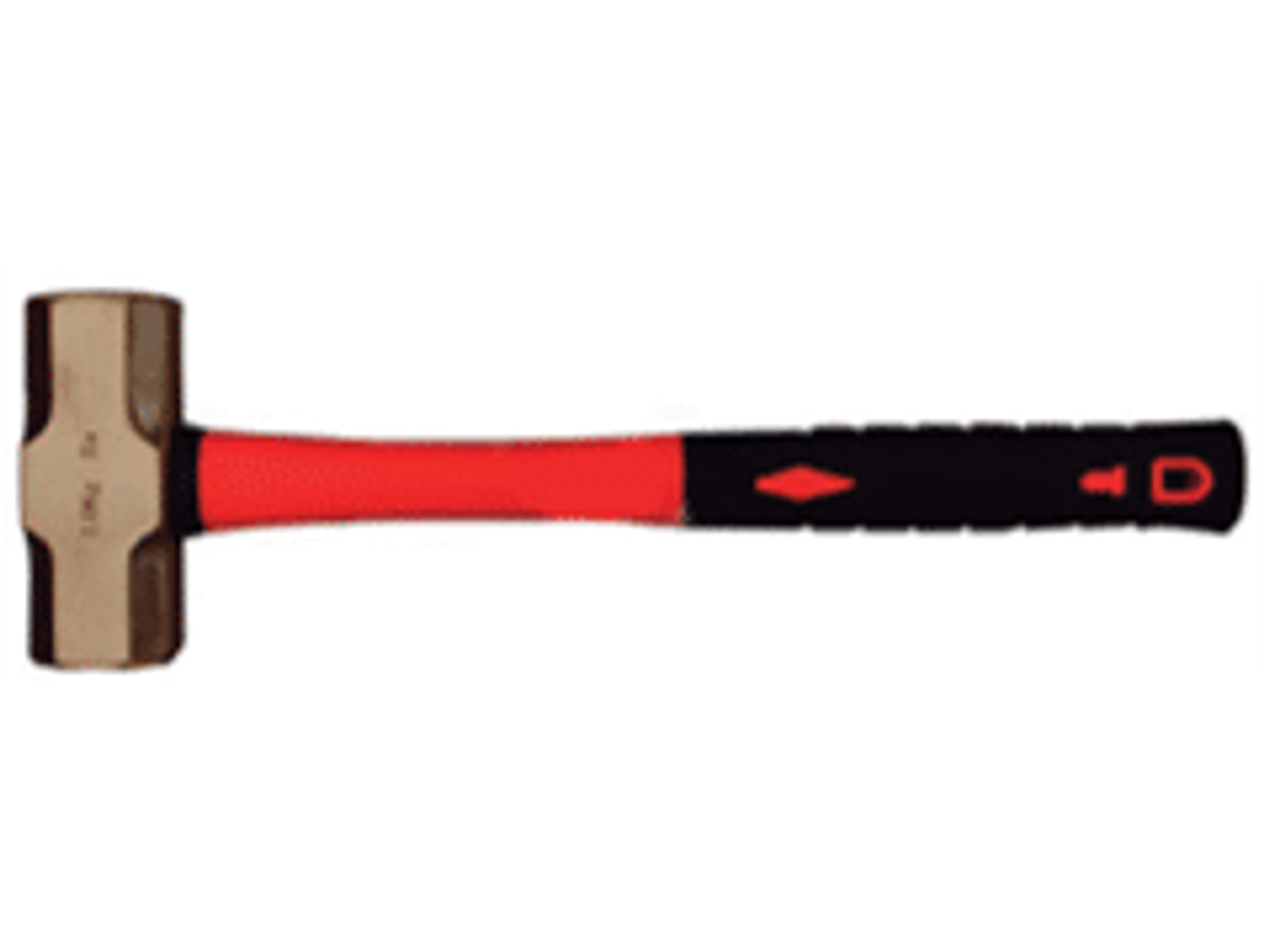 Combo anti-chispa AL-CU mango de goma 0,45kg