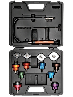KIT UNIVERSAL DE PRESION PARA RADIADOR 14 PIEZAS
