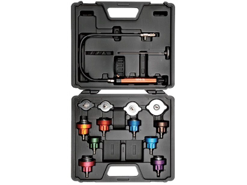 KIT UNIVERSAL DE PRESION PARA RADIADOR 14 PIEZAS