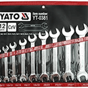 Jgo. Llaves punta/punta 6 a 32mm, 12pzas.