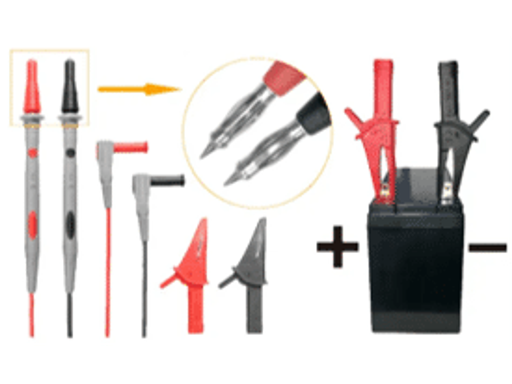 SET DE PUNTAS PARA MULTIMETRO