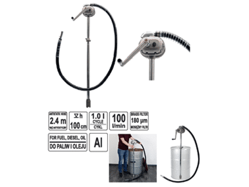 Bomba rotativa para combustible