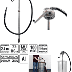 Bomba rotativa para combustible