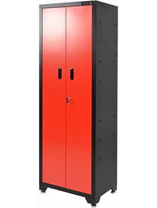 GABINETE DE TALLER DE DOS PUERTAS CON 3 ESTANTES