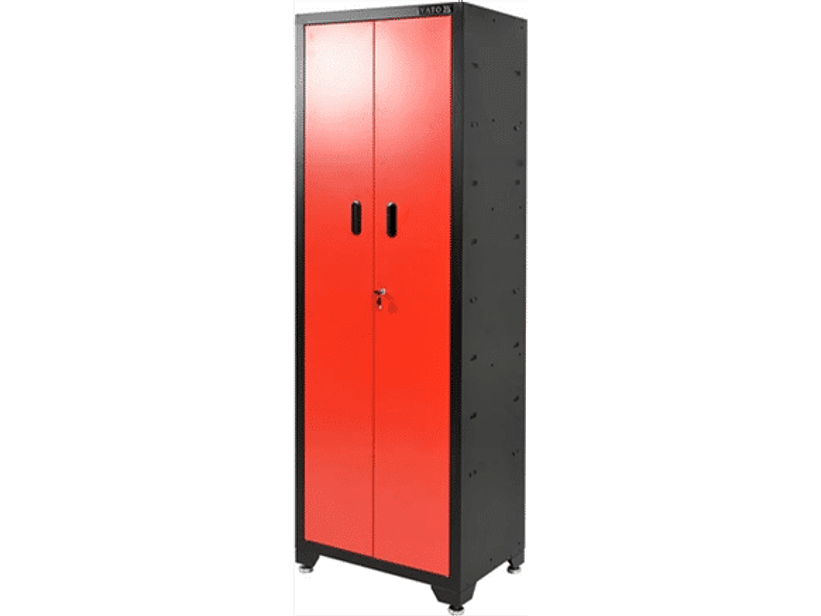 GABINETE DE TALLER DE DOS PUERTAS CON 3 ESTANTES