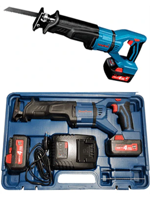 SIERRA TIPO SABLE INALÁMBRICA 18V. INCLUYE 2 BATERIAS 4.0 A Y CARGADOR.