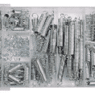 Display surtido de resortes 200 unidades