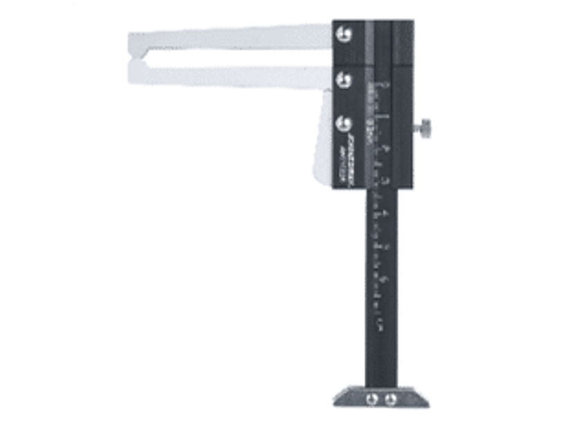 Medidor de espesor de discos de freno