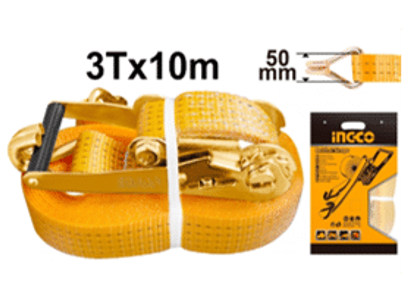 ESLINGA INGCO 10 MT X 50 MM CARGA MAXIMA 3