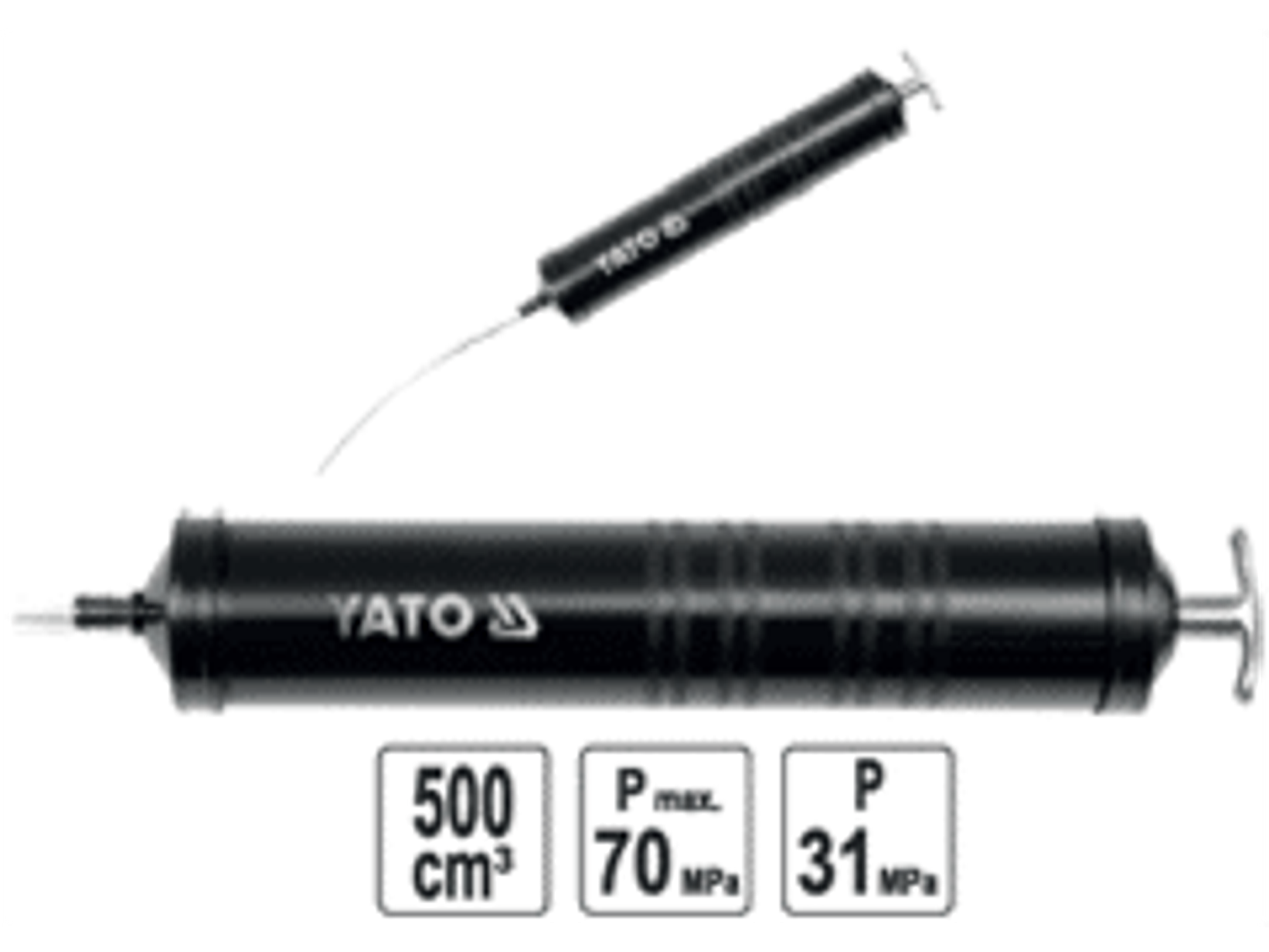 Jeringa de succión para lubricantes