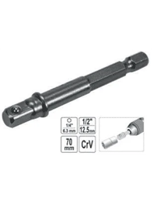 Adaptador para dado hexagonal cuadrante de 1/2