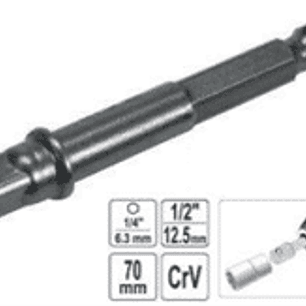 Adaptador para dado hexagonal cuadrante de 1/2