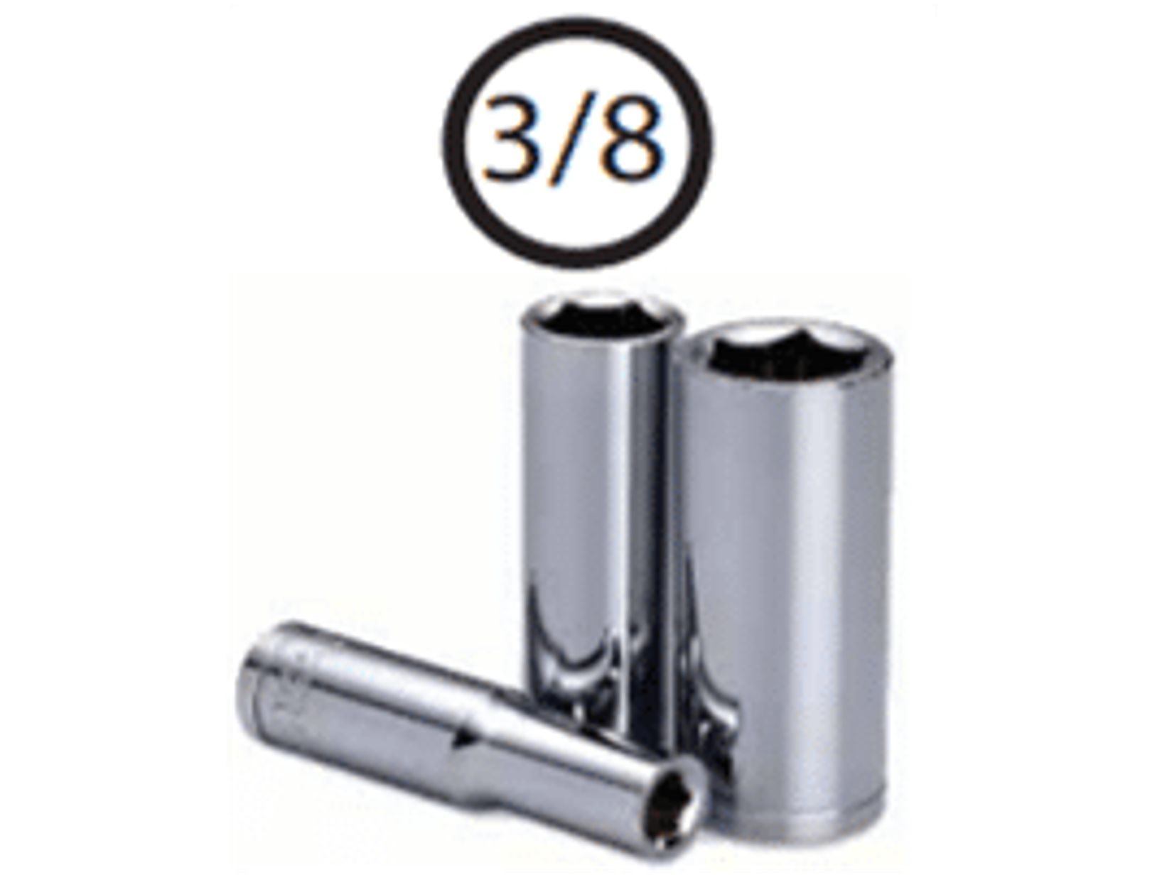 Dado cuadrante de 3/8