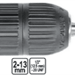 MANDRIL DE 1/2 ACCION RAPIDA 2-13MM