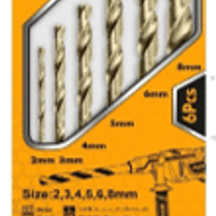 JUEGO DE 6 BROCAS CIL AR