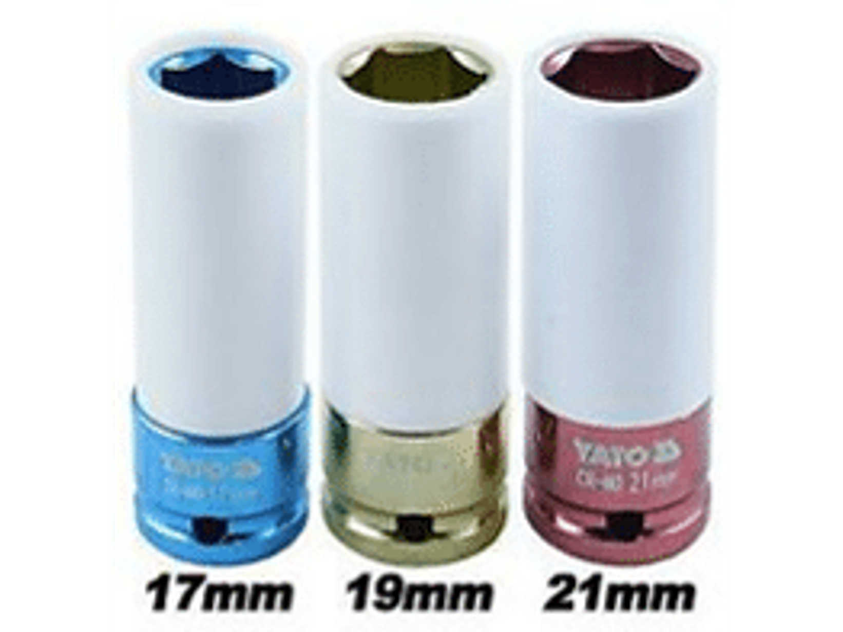 Set dados de impacto hex largos 1/2