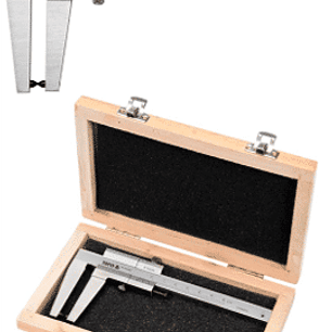 Pie de metro para medir espesor disco de freno