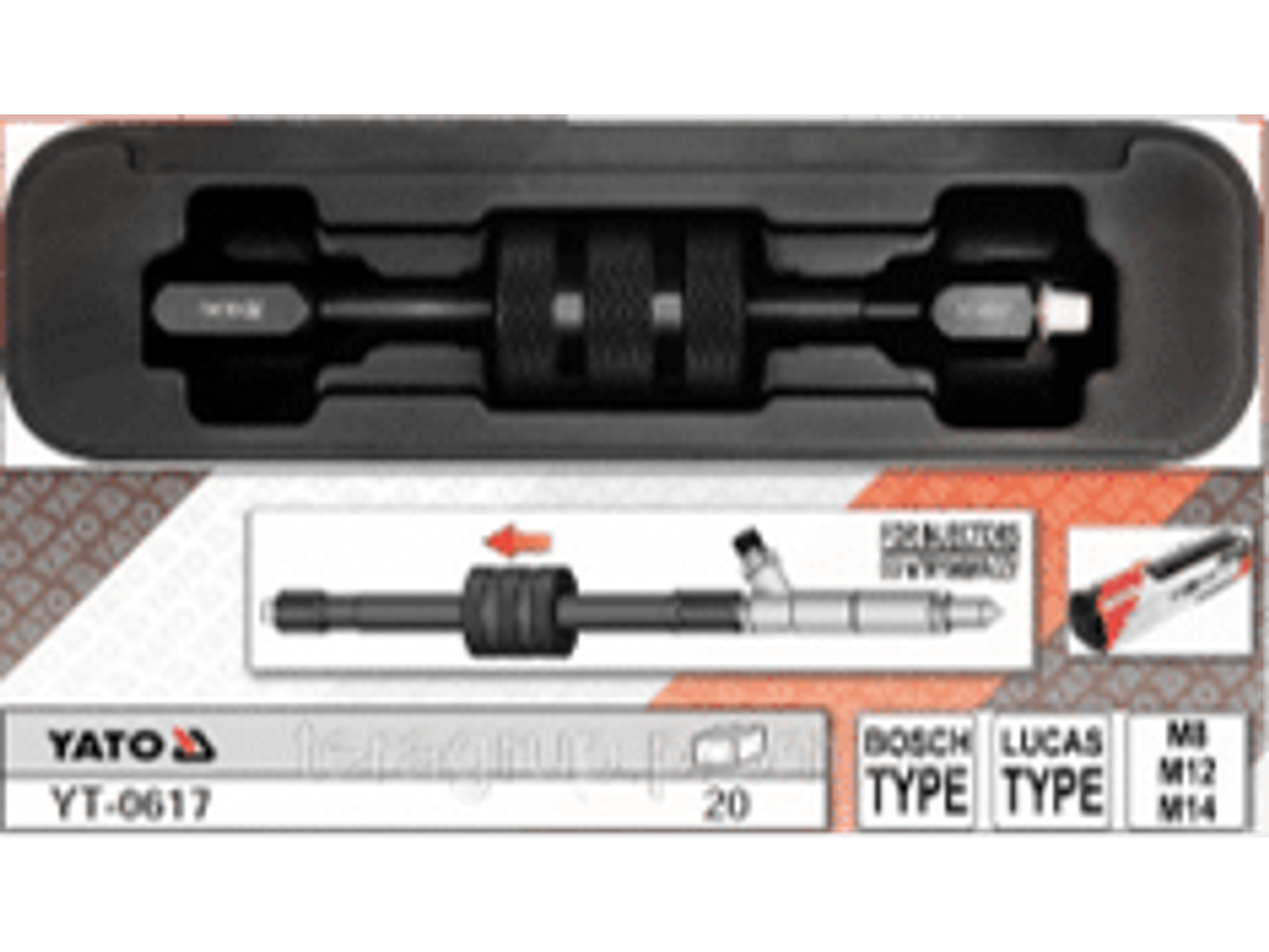 Extractor de inyectores diesel tipo Bosch y tipo Lucas