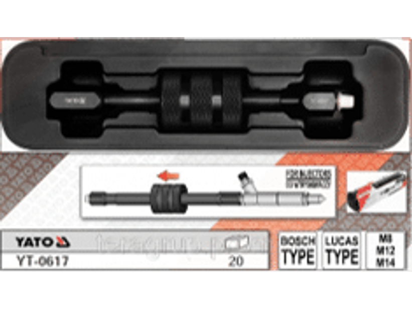 Extractor de inyectores diesel tipo Bosch y tipo Lucas