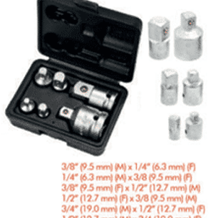 Jgo. Adaptadores 6pzas.