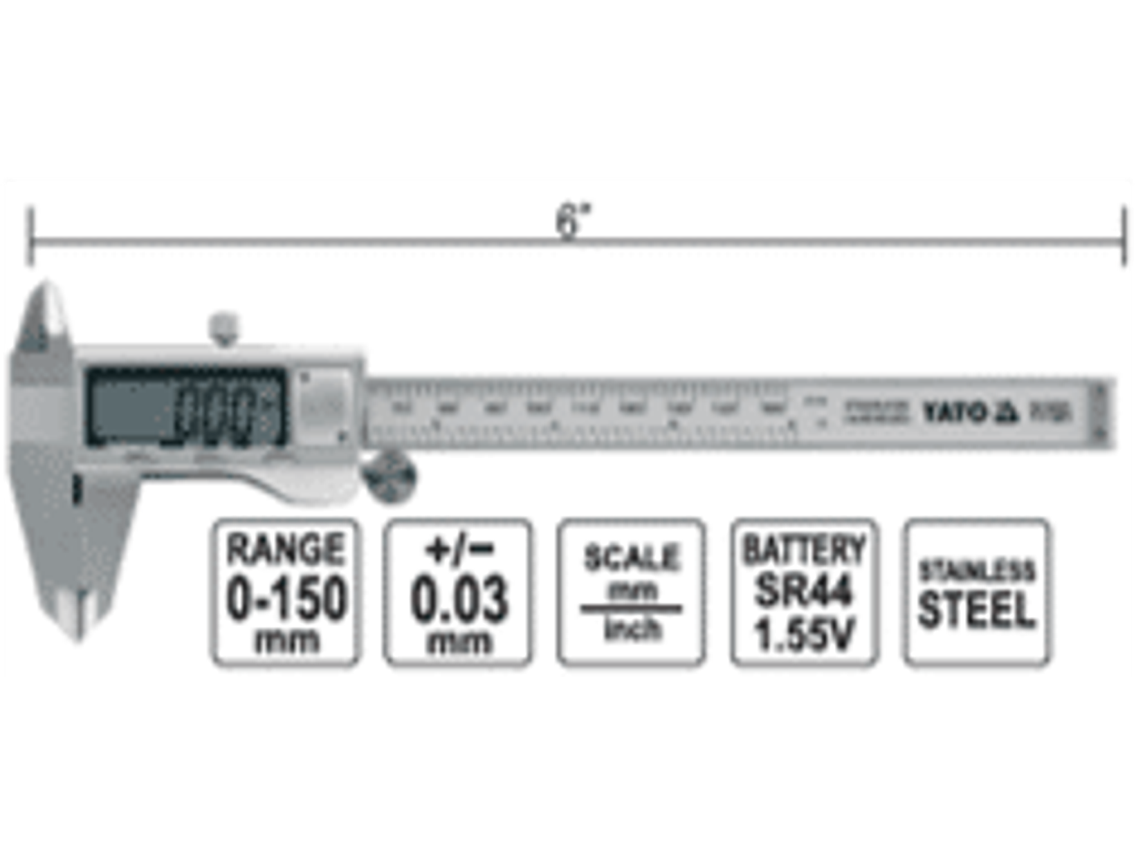 Pie de metro digital 6