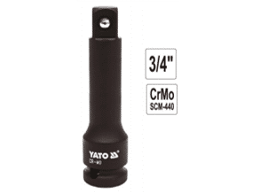 Extensión de impacto cuadrante de 3/4