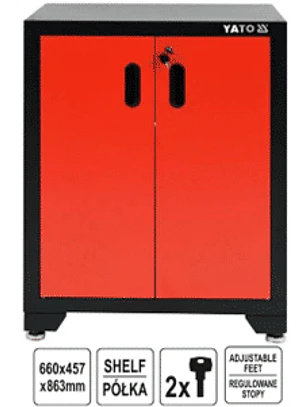 GABINETE DE TALLER DE DOS PUERTAS