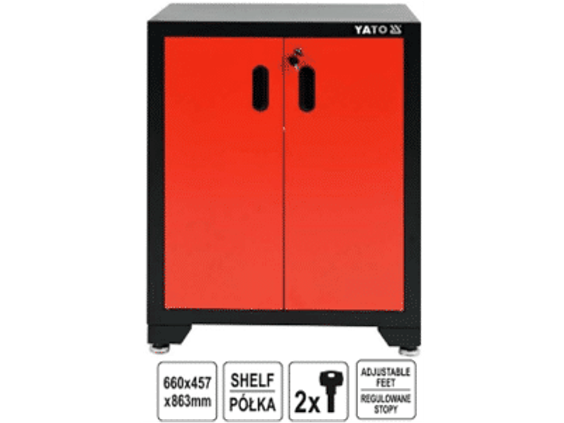 GABINETE DE TALLER DE DOS PUERTAS