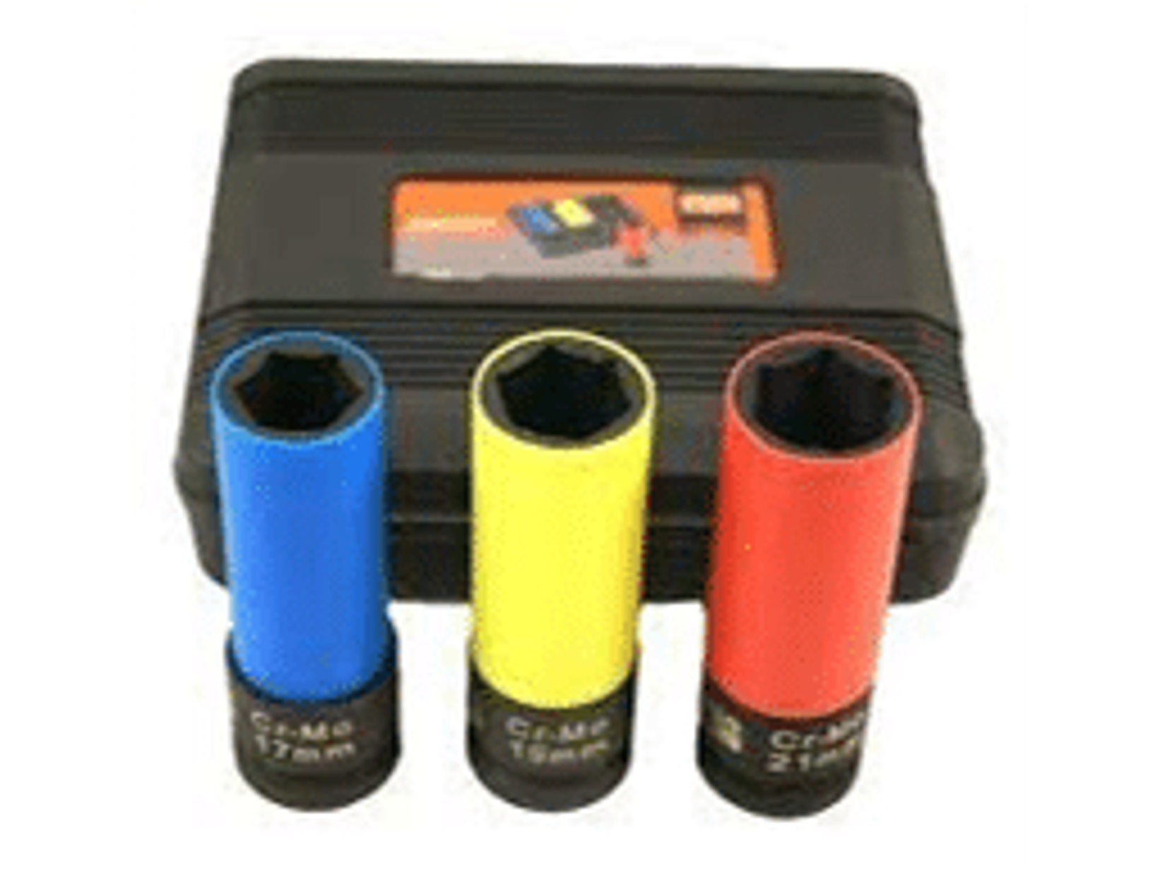 Set dados de impacto hex largos 1/2