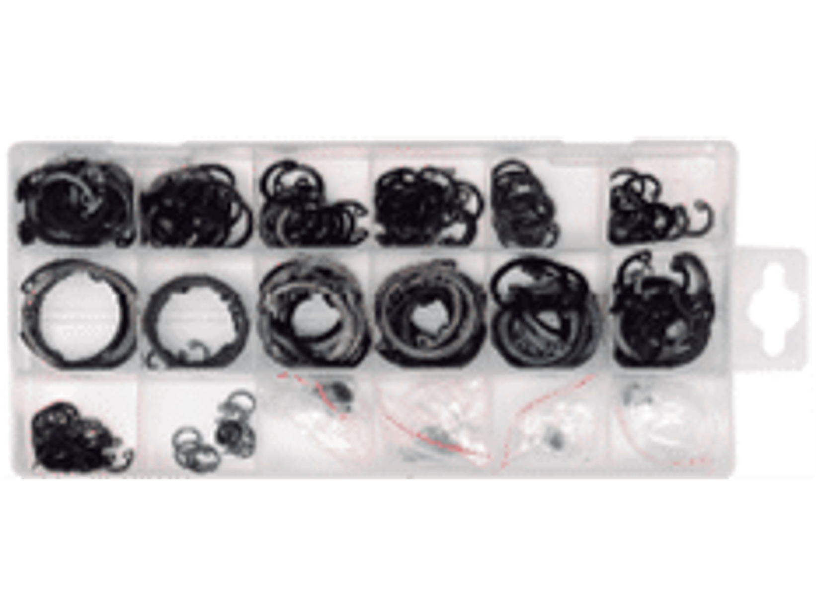 Display surtido de seguros seeger internos