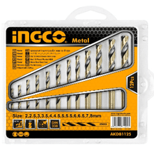 JUEGO DE 12 BROCAS CIL AR