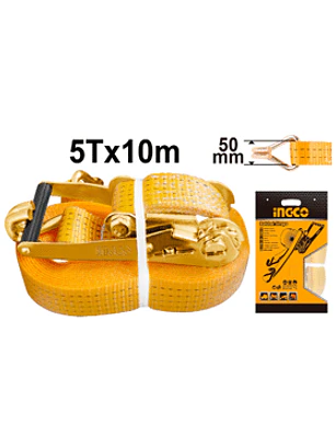 ESLINGA INGCO 10 MT X 50 MM CARGA MAXIMA 5