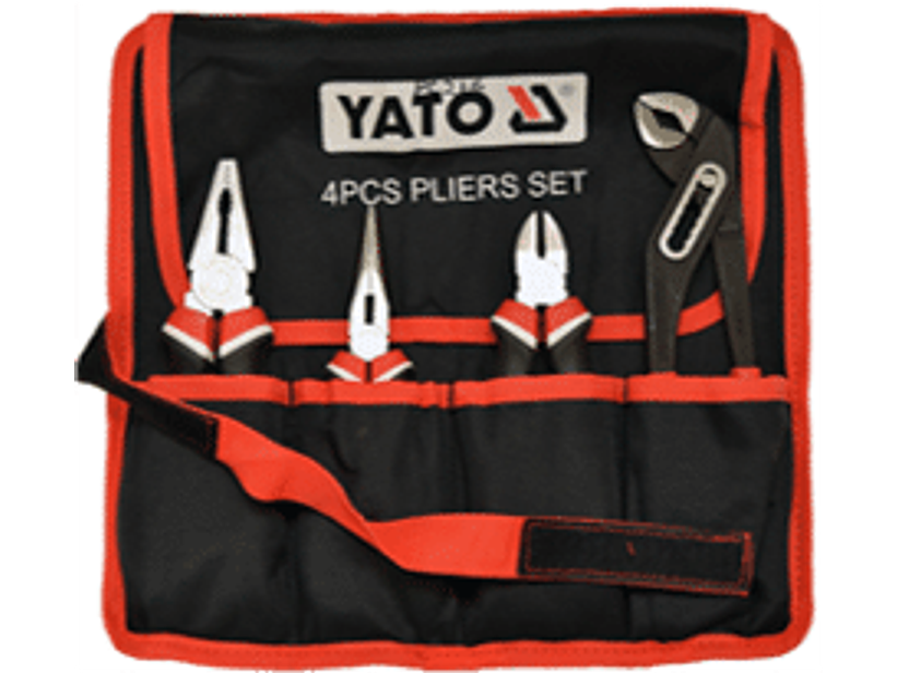 Jgo. Alicates. Incluye 4pzas.