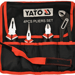 Jgo. Alicates. Incluye 4pzas.