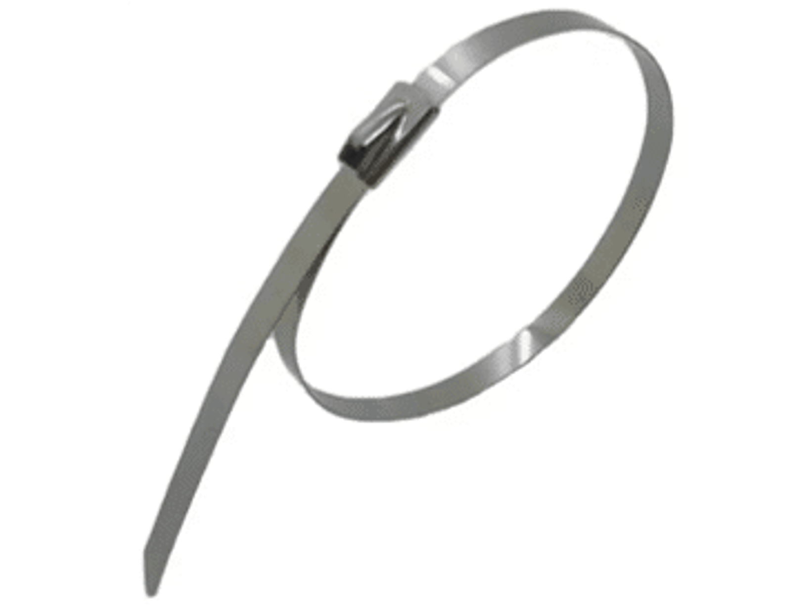 AMARRA METÁLICA AUTOBLOQUEANTE DE ACERO INOXIDABLE 7,9MM DE ANCHO X 400MM DE LARGO