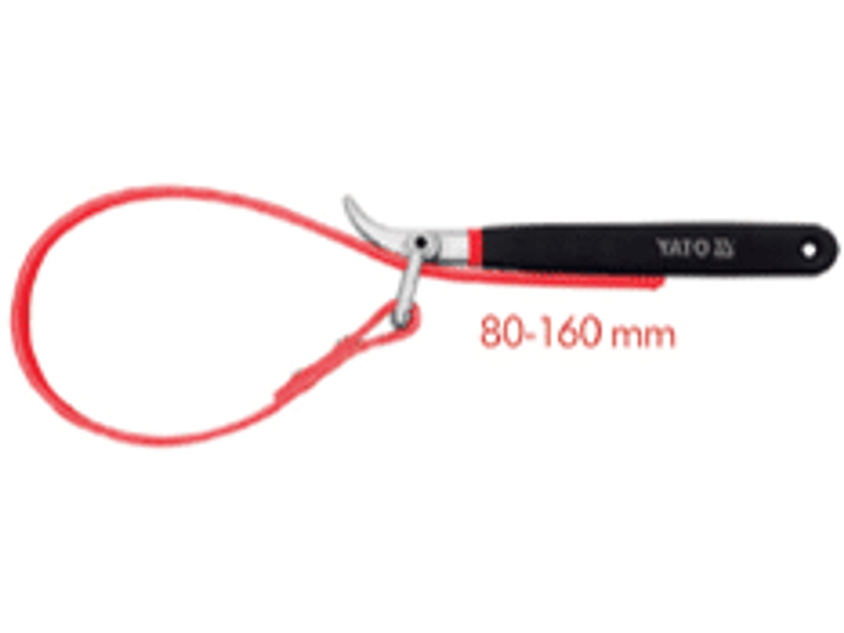 Llave saca filtro de aceite de cinta 80-160 mm