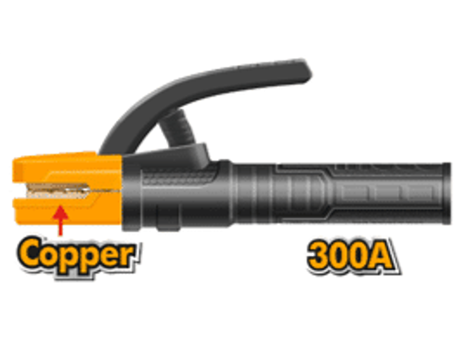 Porta-electrodo 300 Amp