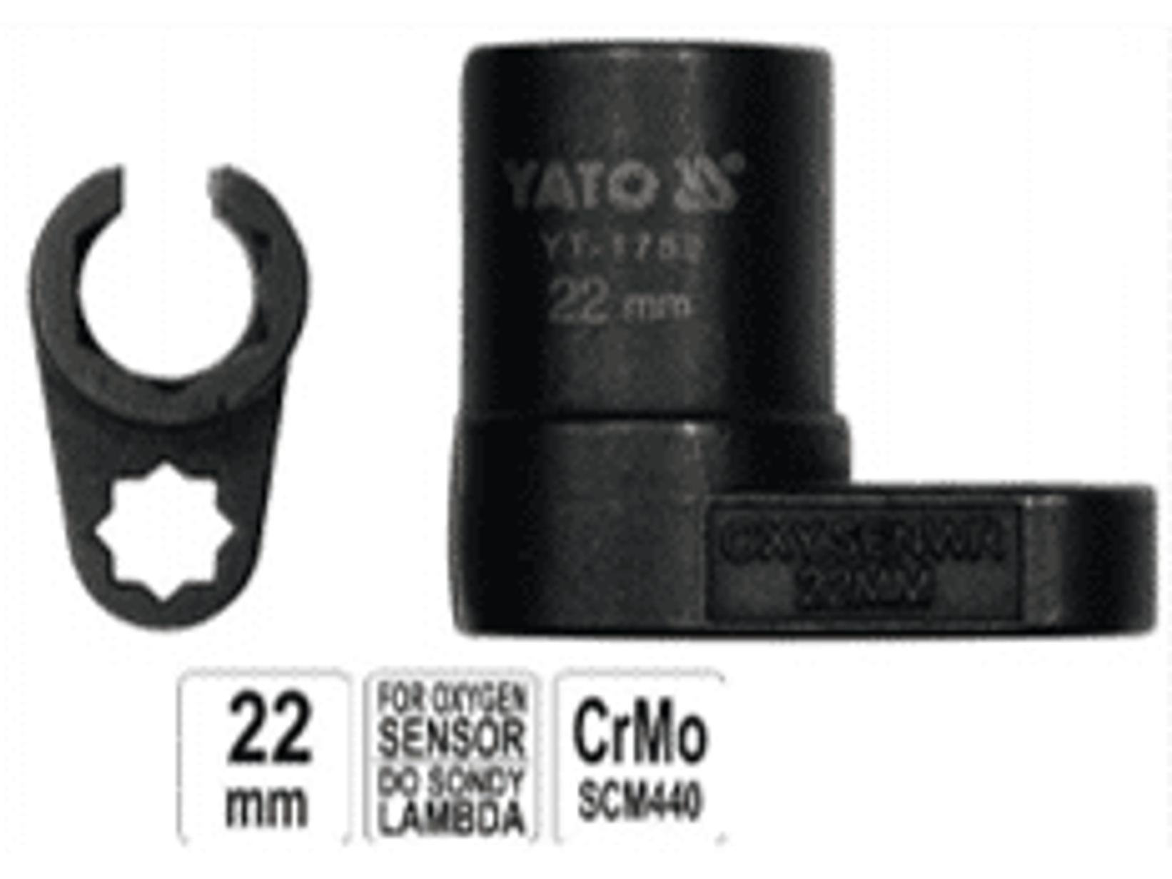 Dado para sensores de oxígeno 7/8