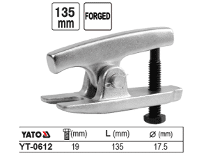 Extractor de rótulas 135 mm