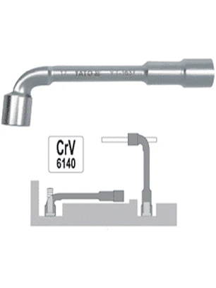 Llave Pipa (Dado Abierto) 21 mm