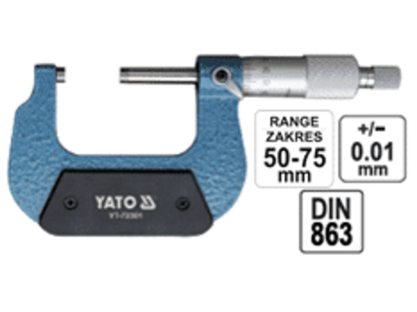 Micrómetro exterior 50-75 mm (+-0