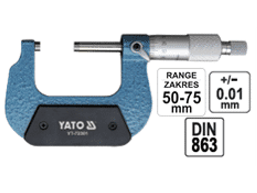 Micrómetro exterior 50-75 mm (+-0