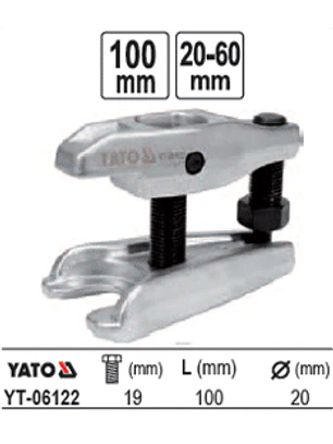 Extractor de rótulas 100 mm