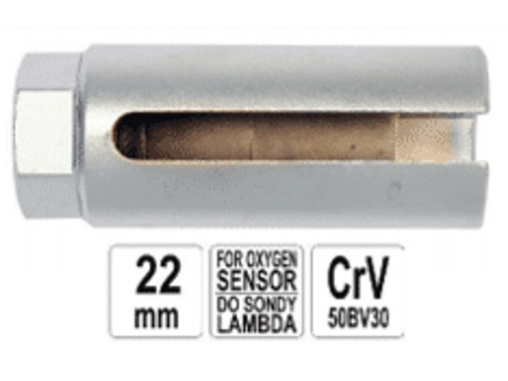 Dado para sensores de oxígeno 7/8