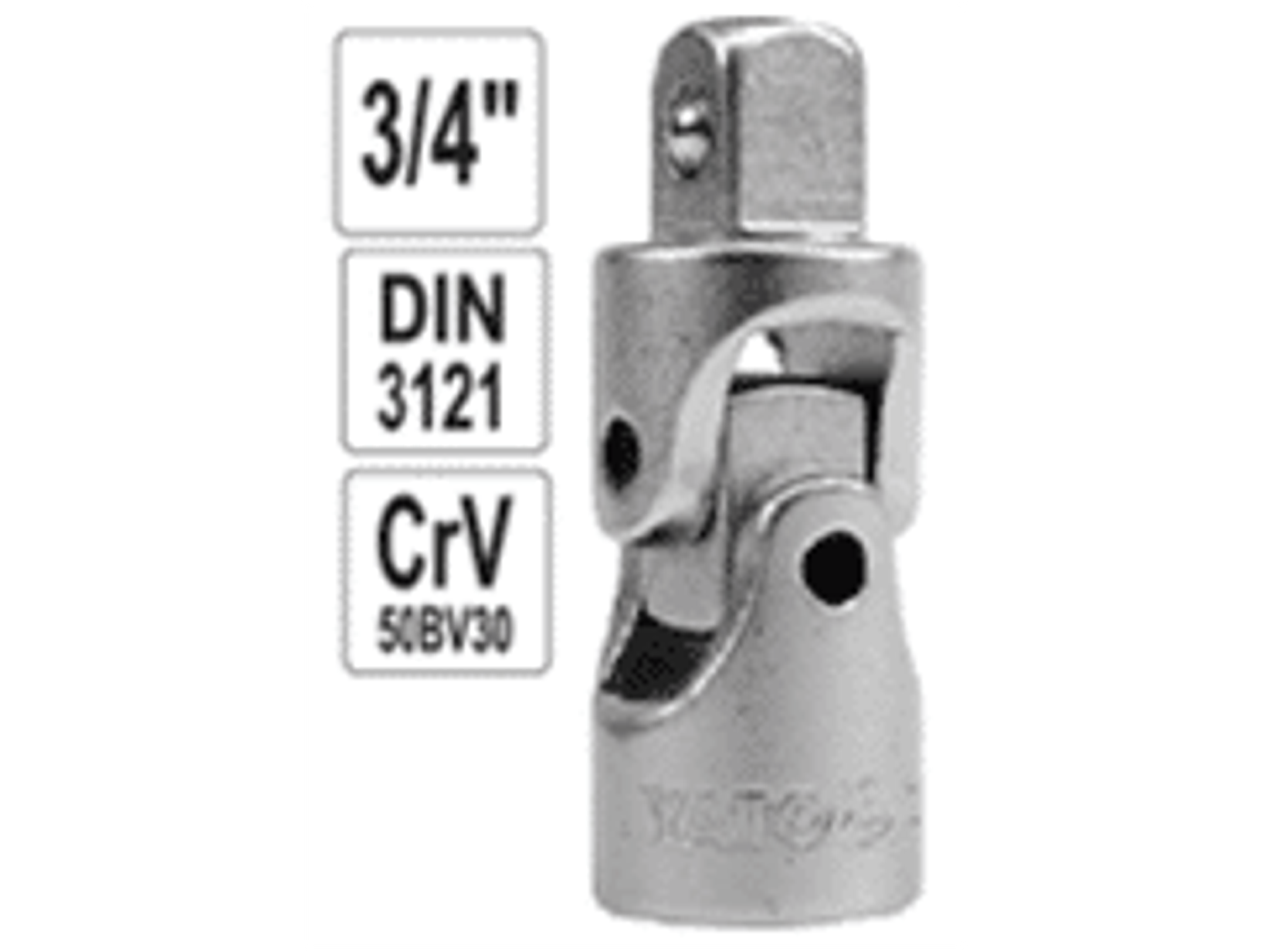 Junta cardánica cuadrante 3/4