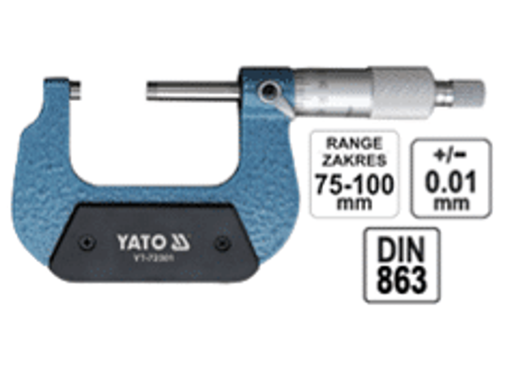 Micrómetro exterior 75-100 mm (+-0