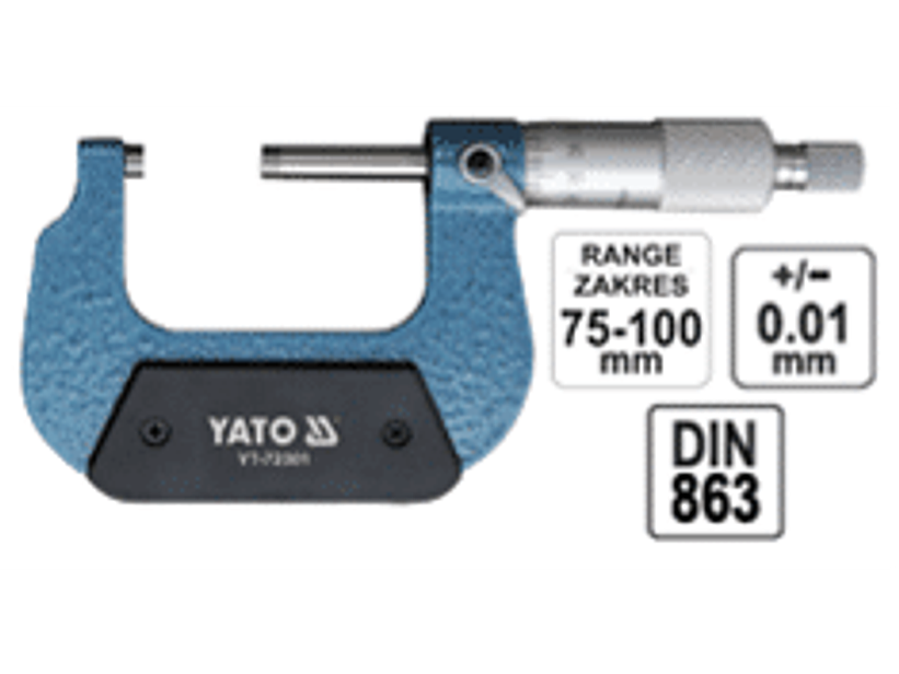 Micrómetro exterior 75-100 mm (+-0
